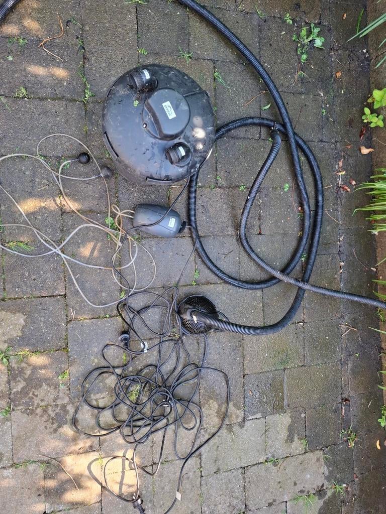 Pontec vijverset filter + beluchter + pomp, Ophalen