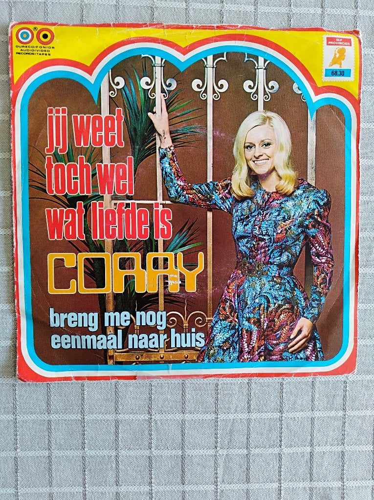 CORRY: "Jij weet toch wel wat liefde is"/CORRY-SETJE!, Cd's en Dvd's, Fotohoes, Ophalen of Verzenden
