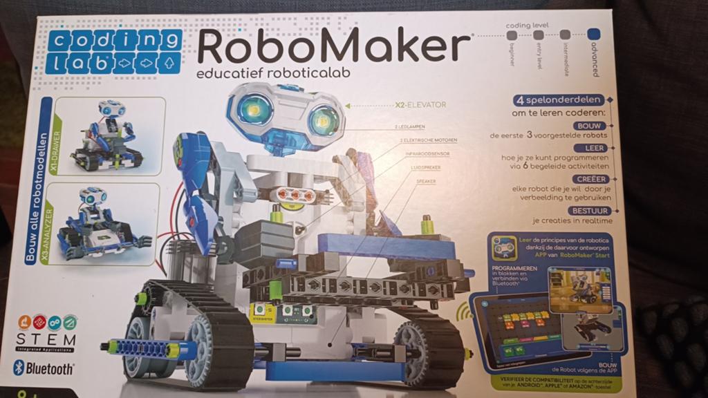 Robomaker volledig in originele doos met plan, Hobby en Vrije tijd, Modelbouw | Auto's en Voertuigen, Ophalen of Verzenden