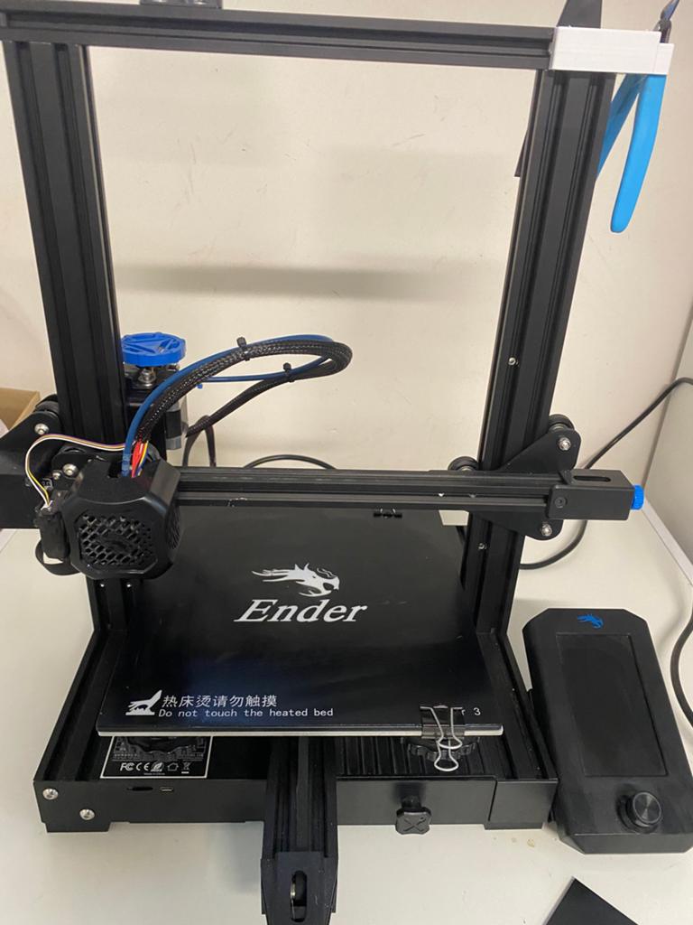 Creality ender 3 v2 met CRtouch., Informatique & Logiciels, 3D Imprimantes, Enlèvement, Utilisé