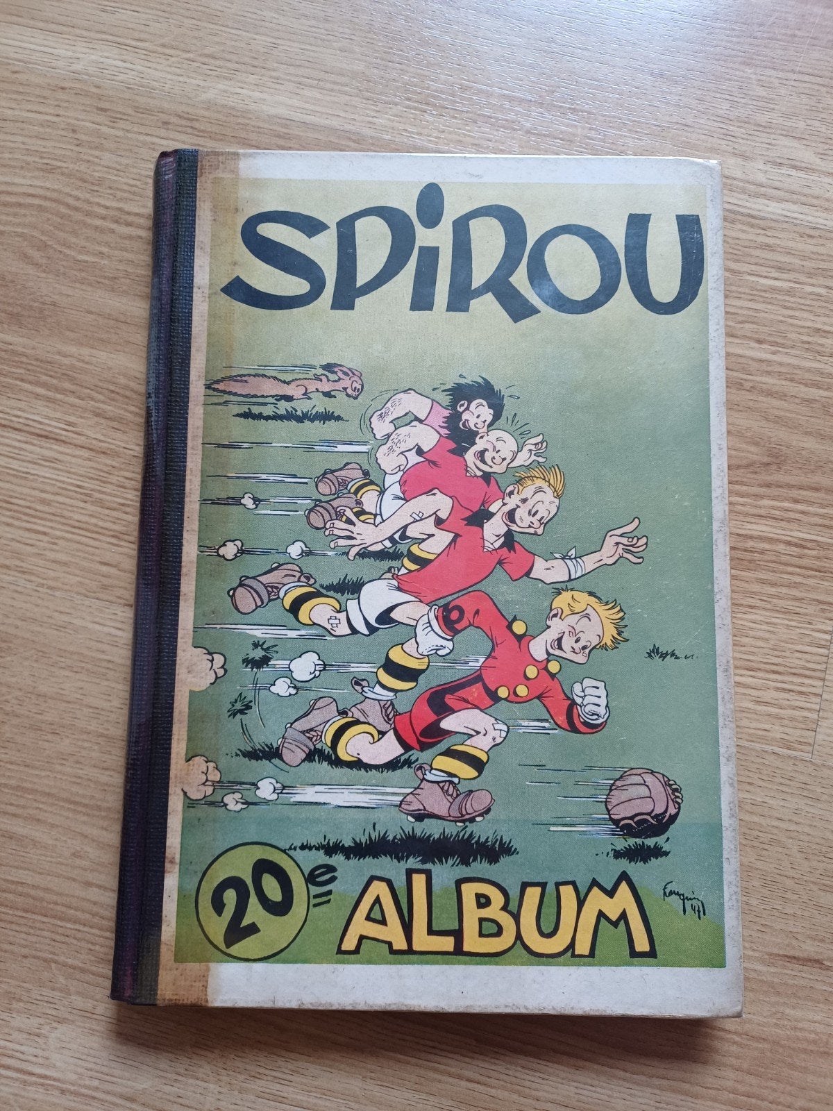 Bd Album Spirou 20 EO 1946, Livres, Une BD, Enlèvement ou Envoi, Comme neuf