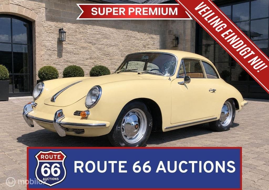 Porsche 356B Karmann Coupe | 1961 | Route 66 Auctions, Achat, Entreprise, Boîte manuelle, Autre carrosserie
