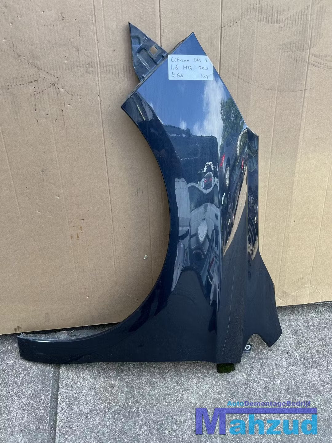 CITROEN C4 berline Blauw KGN Links voor scherm vleugel zijsc, Info@fabrikant.eu, Citroën, Fabrikantstraat 1
1000 AA  Amsterdam, NL