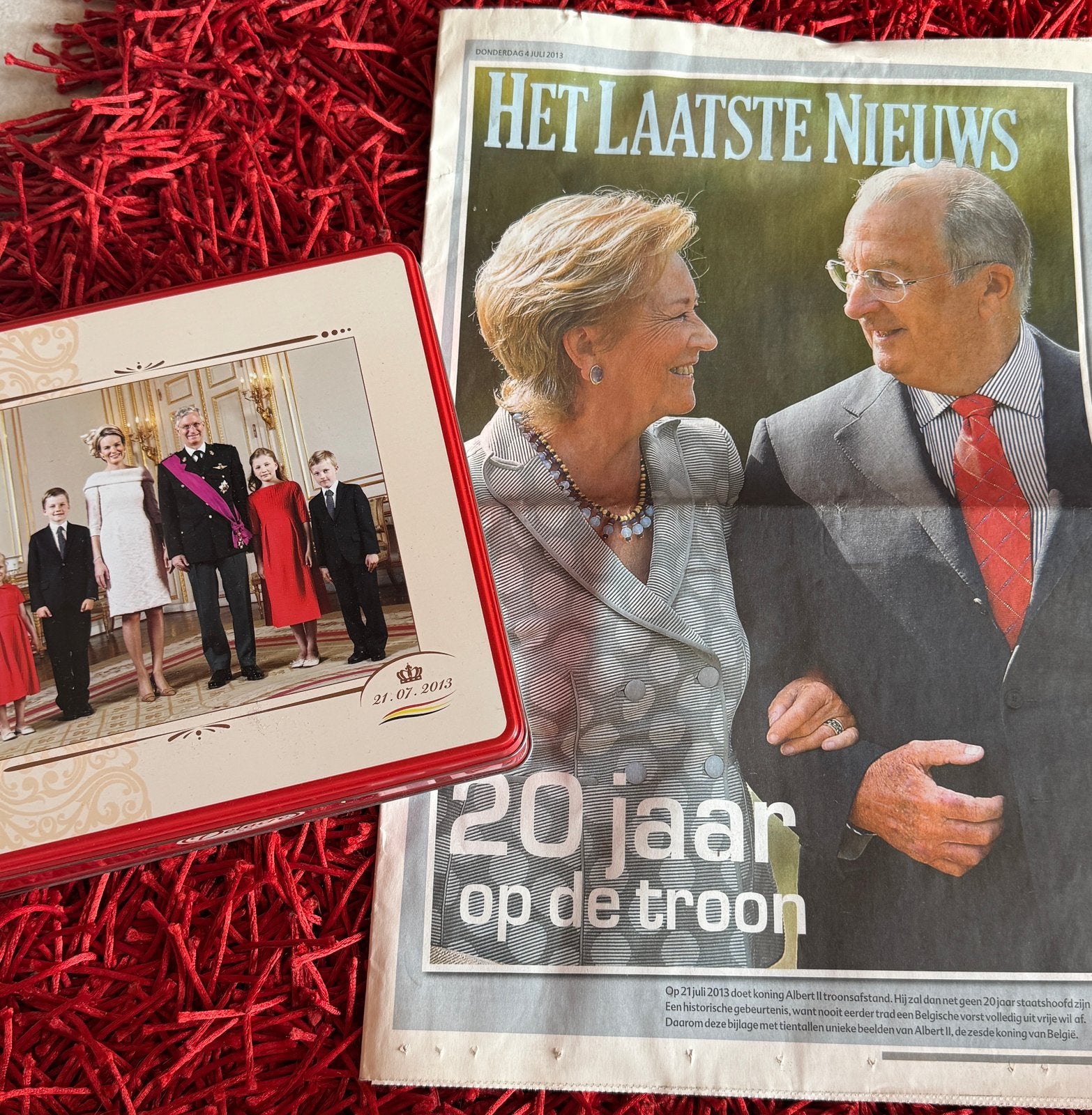 Verzamelobjecten koningshuis, Verzamelen, Koningshuis en Royalty, Ophalen, Zo goed als nieuw