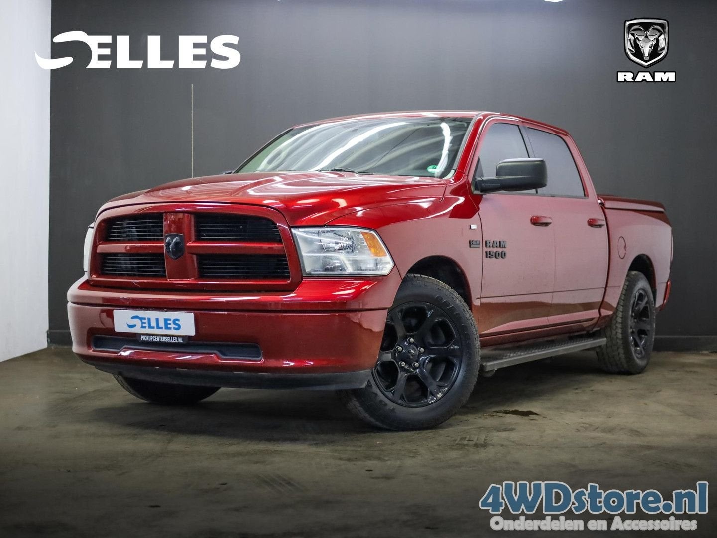 Dodge Ram 1500 5.7 V8 Crew Cab | 6 Persoons | LPG Onderbouw, Rouge, Automatique, RAM 1500, LPG