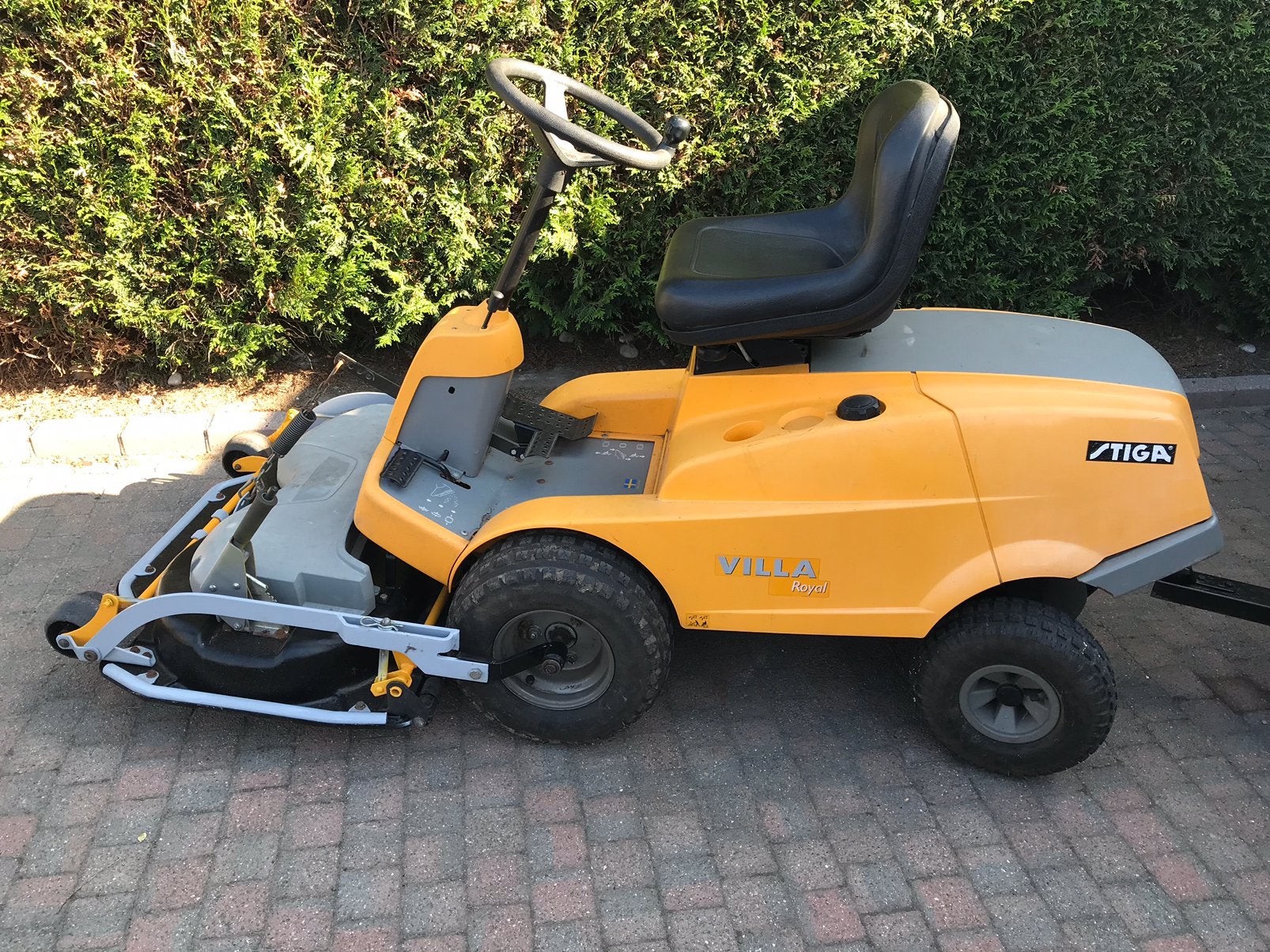 Stiga Villa  maaidek combi 95, Ophalen, Zo goed als nieuw, Stiga