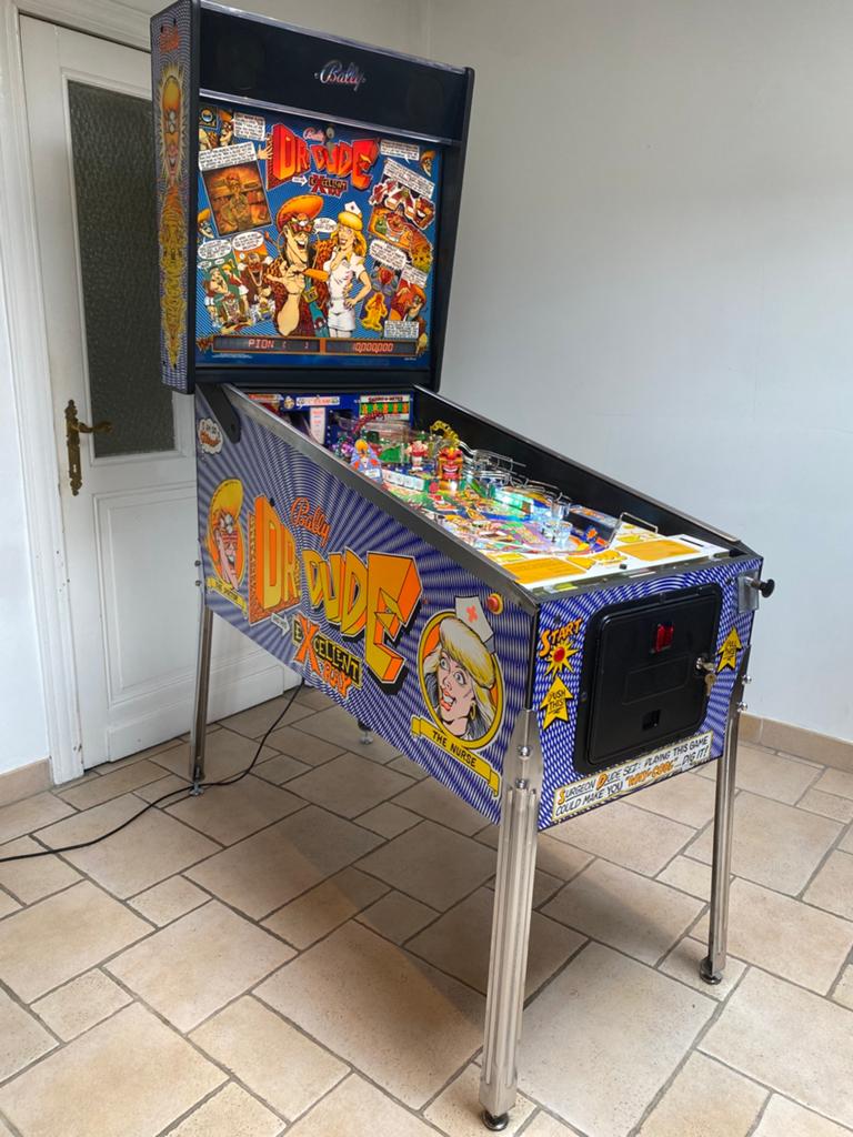 Flipperkast  - Dr Dude - Bally uiterst mooi, Verzamelen, Automaten | Flipperkasten, Ophalen of Verzenden, Zo goed als nieuw, Flipperkast