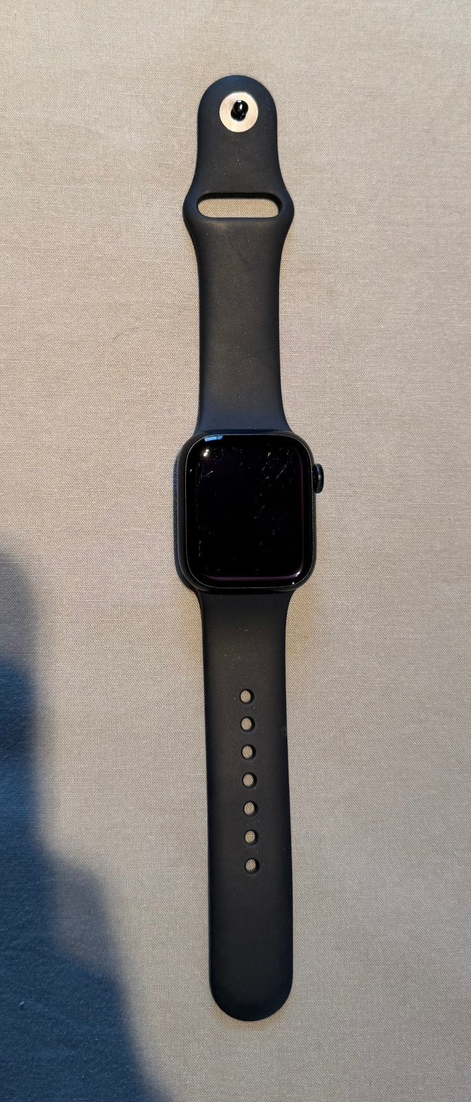 Apple watch series 8 - 41 mm - zwart, Ophalen, Zo goed als nieuw, Zwart