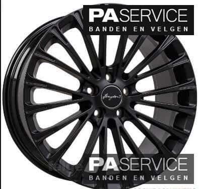 Nw 21 inch Bretyon Black breedset voor BMW5 G30 Conti & TPMS, Velg(en), -, -, Ophalen of Verzenden