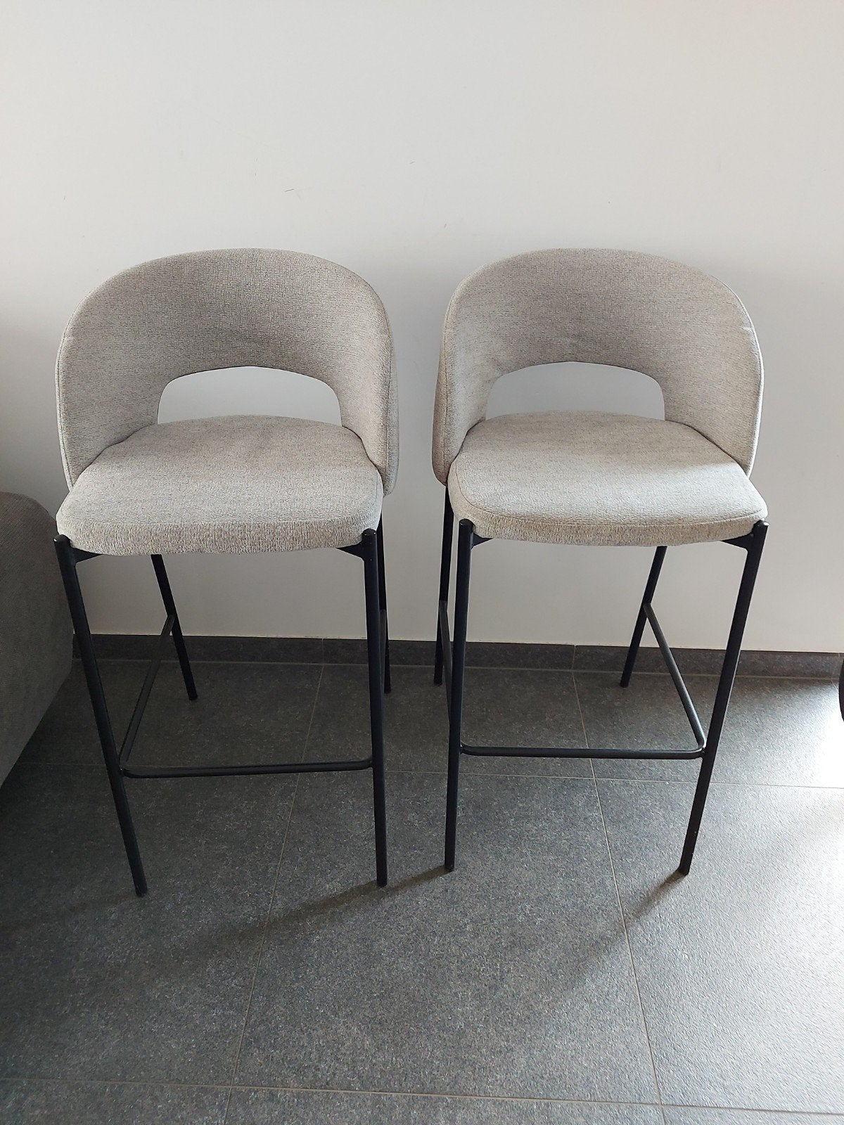 Barkrukken in goede staat., Avec repose-pieds, 2 tabourets, Comme neuf, Enlèvement