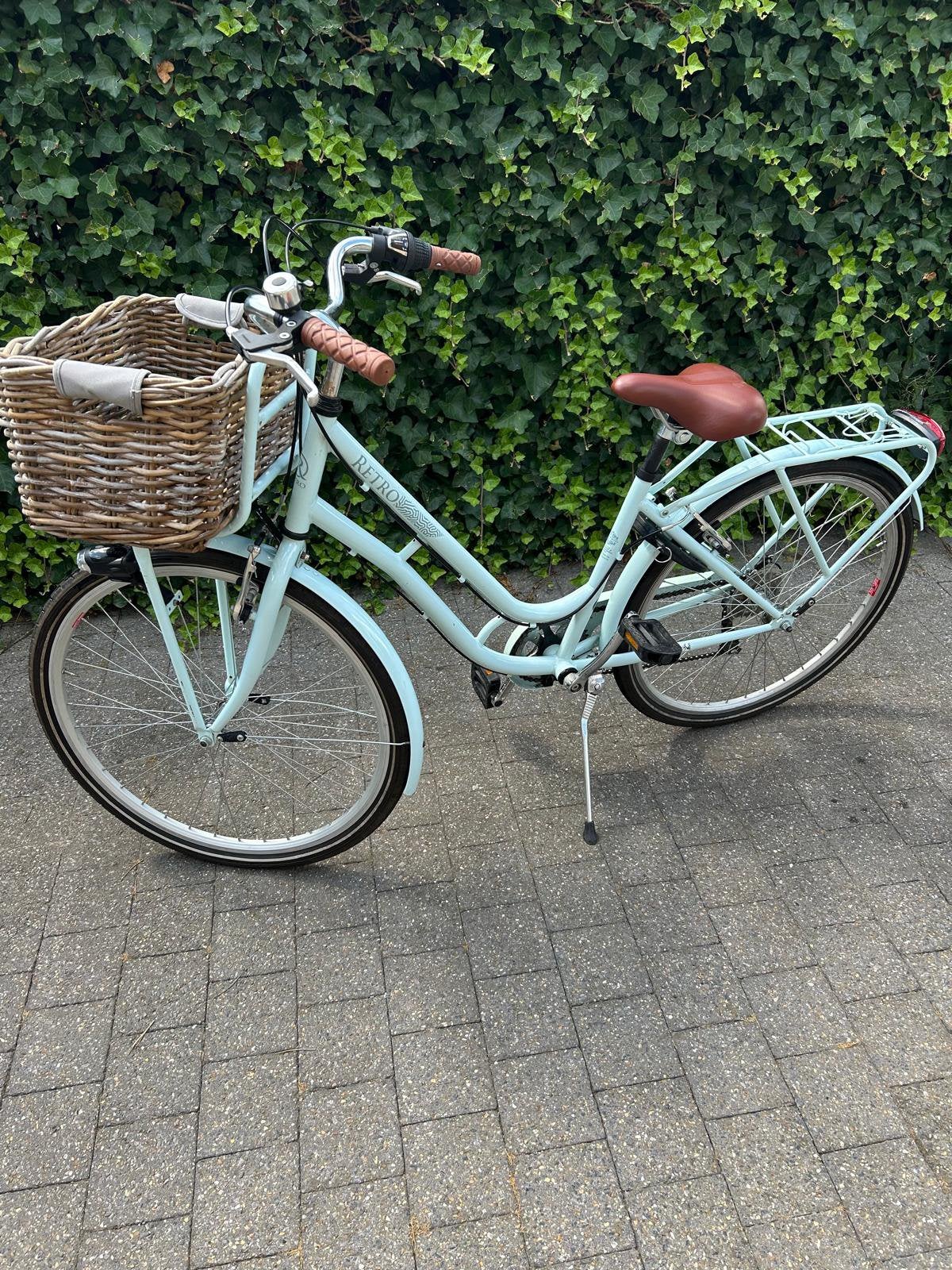 Meisjesfiets 24 inch Retro, Fietsen en Brommers, Fietsen | Dames | Damesfietsen, Gebruikt, Velgrem, Versnellingen, Ophalen