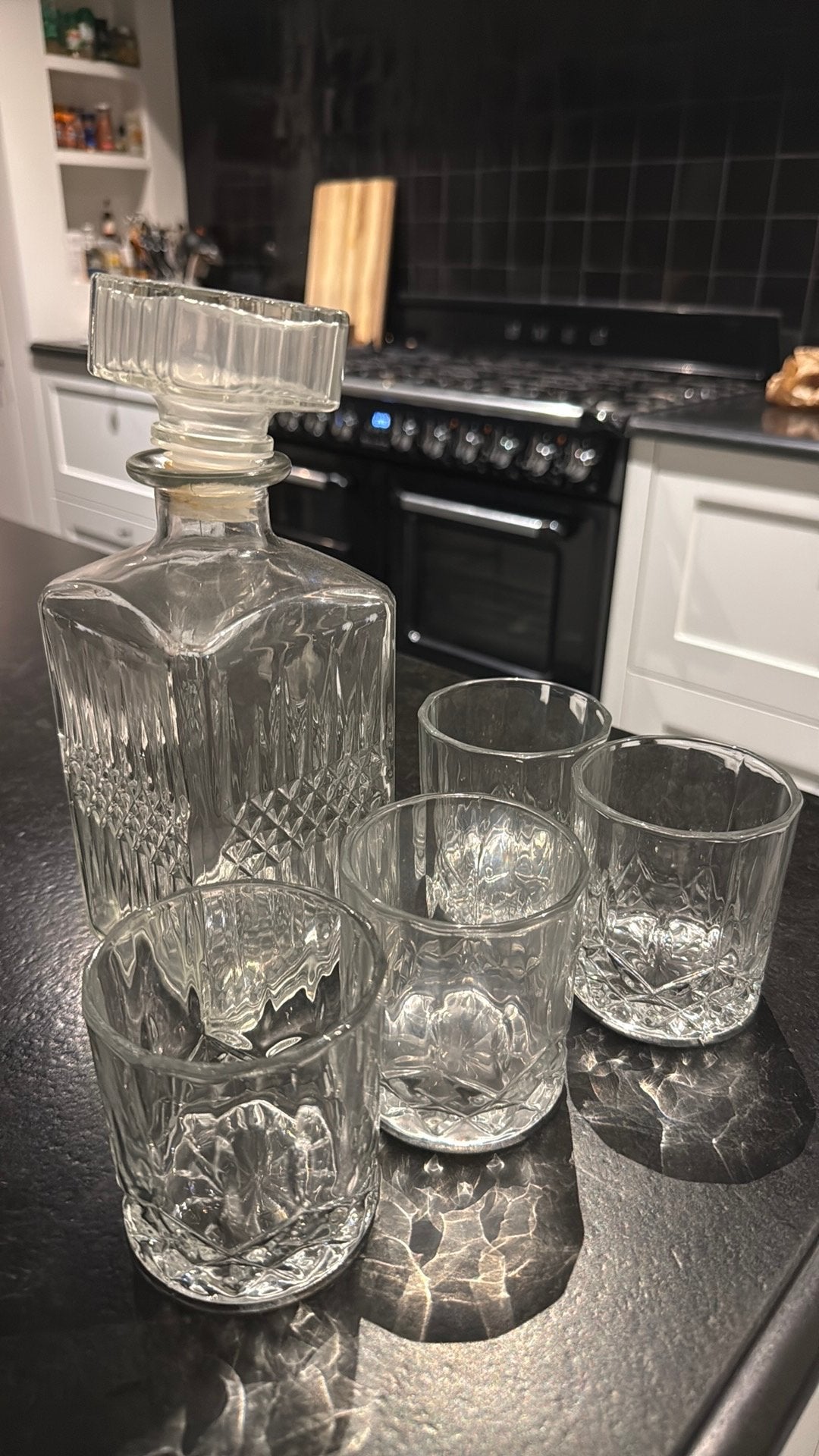 Cognac set, Verzamelen, Ophalen, Zo goed als nieuw, Borrel- of Shotglas