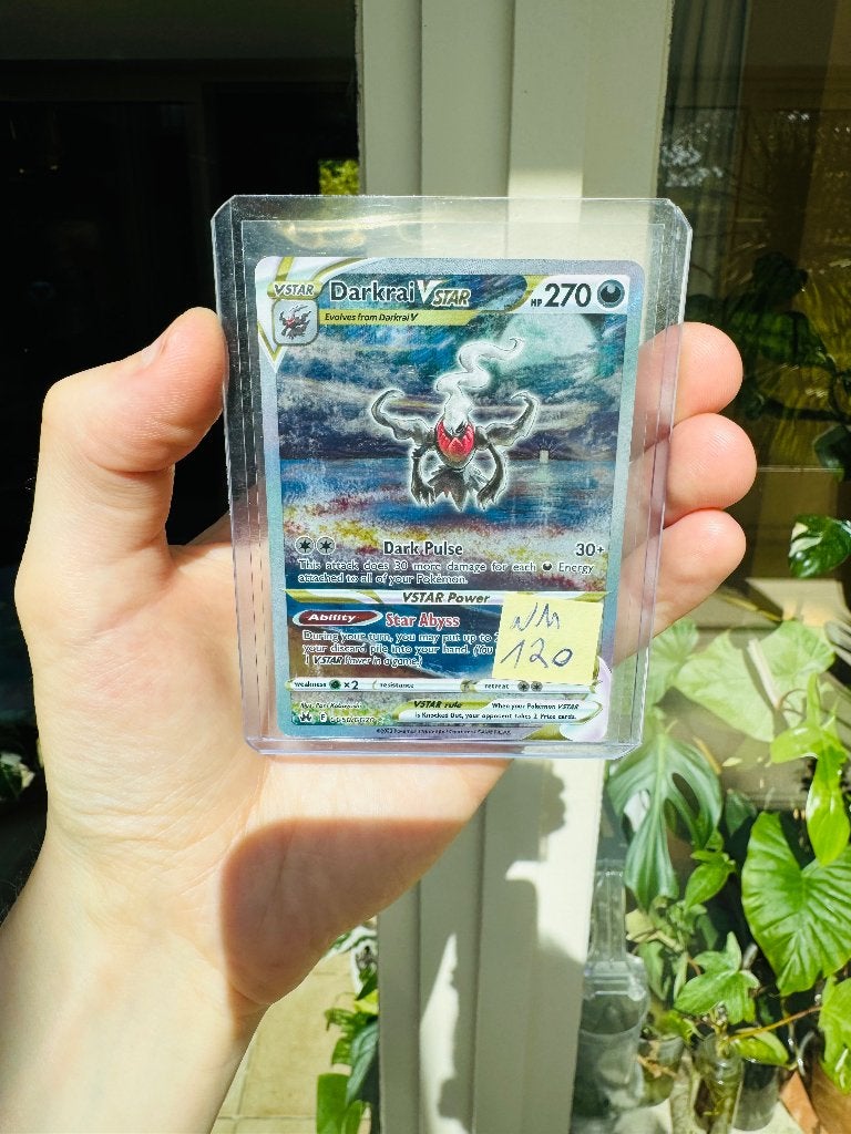 Darkrai vstar crown zenith, Ophalen of Verzenden, Nieuw, Losse kaart