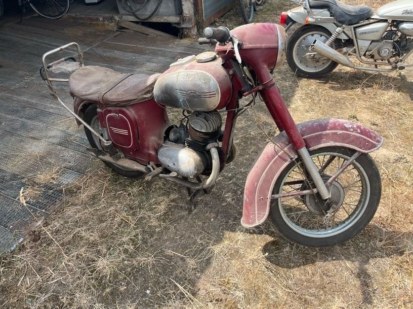 Jawa 356 175 cc 1957, Motos, Permis Moto A, Tourisme, Occasion, 175 cm³