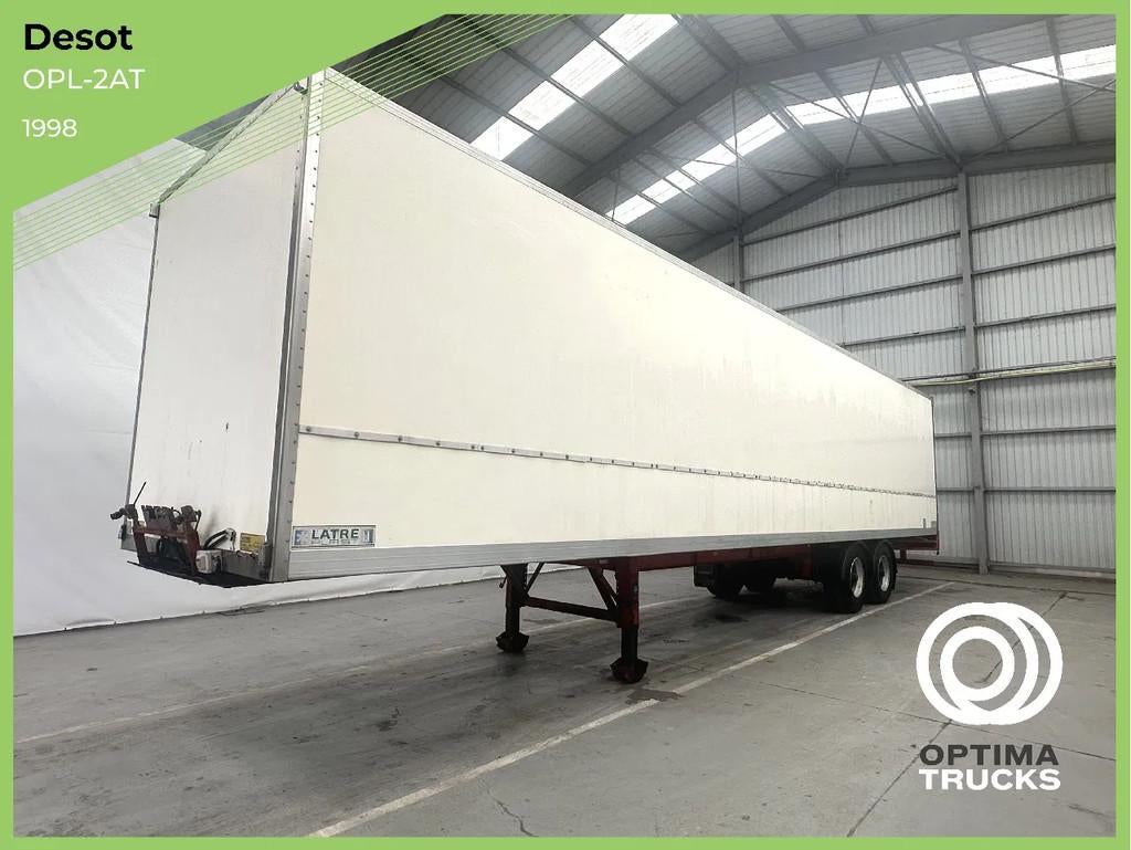 DESOT OPL-2AT (bj 1998), Overige brandstoffen, Wit, Bedrijf, Aanhangers en Opleggers