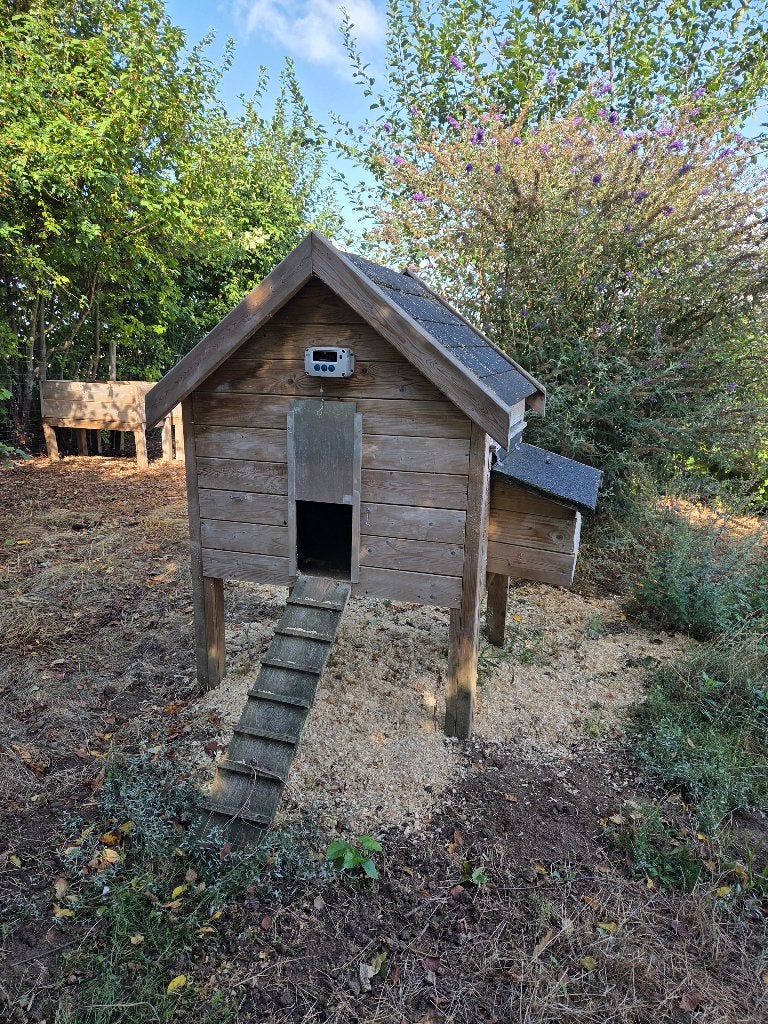 Gratis - kippenhok in hout, Ophalen, Gebruikt