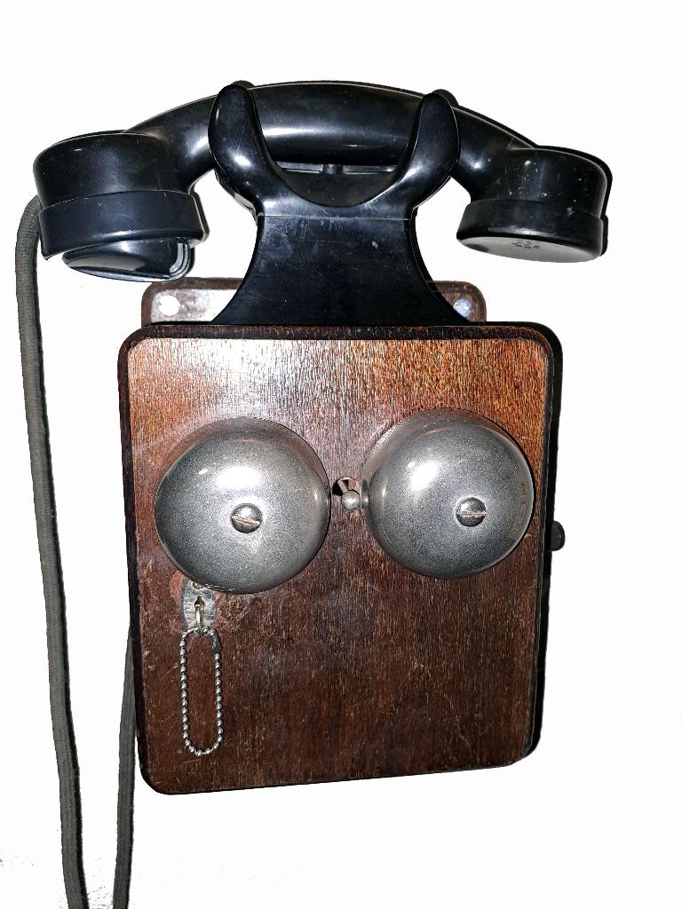 BELL Antieke wandtelefoon, Telecommunicatie, Ophalen of Verzenden, Gebruikt, Stralingsarm