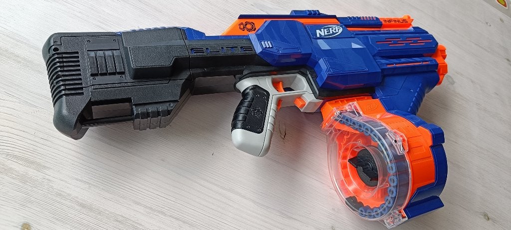 NERF N-Strike Elite Infinus-blaster, Ophalen, Zo goed als nieuw