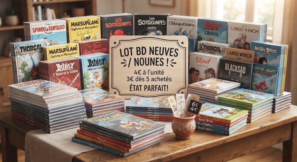 Lot stripverhalen (BD) – Nieuwe staat / Ongelezen, Ophalen of Verzenden, Zo goed als nieuw