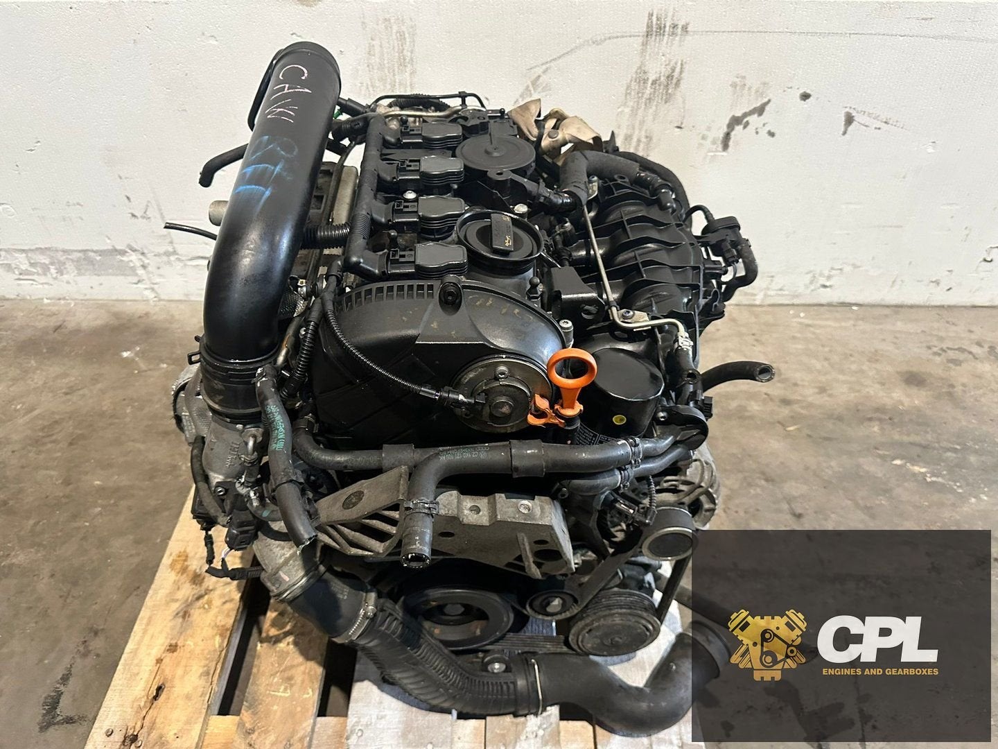 Volkswagen Audi 2.0 TFSI CAW Complete Motor Engine Moteur, Autos : Pièces & Accessoires, -, Utilisé, -, -