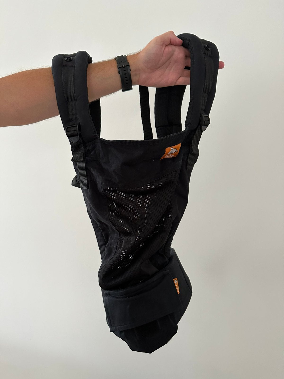 Tula Mesh Free-to-Grow babydraagzak Urbanista, Zo goed als nieuw, Buik, Draagzak, Ophalen