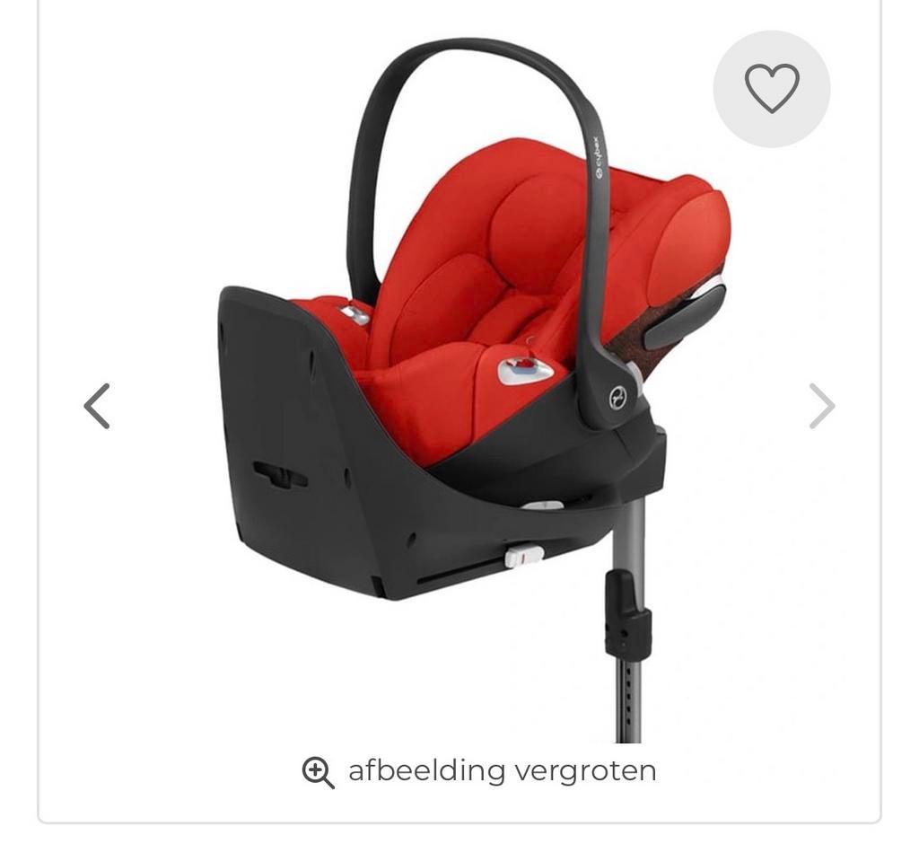 Base siege auto pivotant Cybex base Z noir neuf, Enlèvement, Neuf