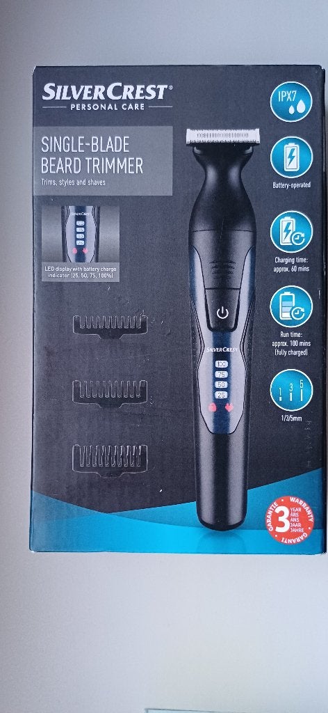 Nieuwe baardtrimmer voor heren, Elektronische apparatuur, Ophalen, Nieuw, Scheren en Epileren