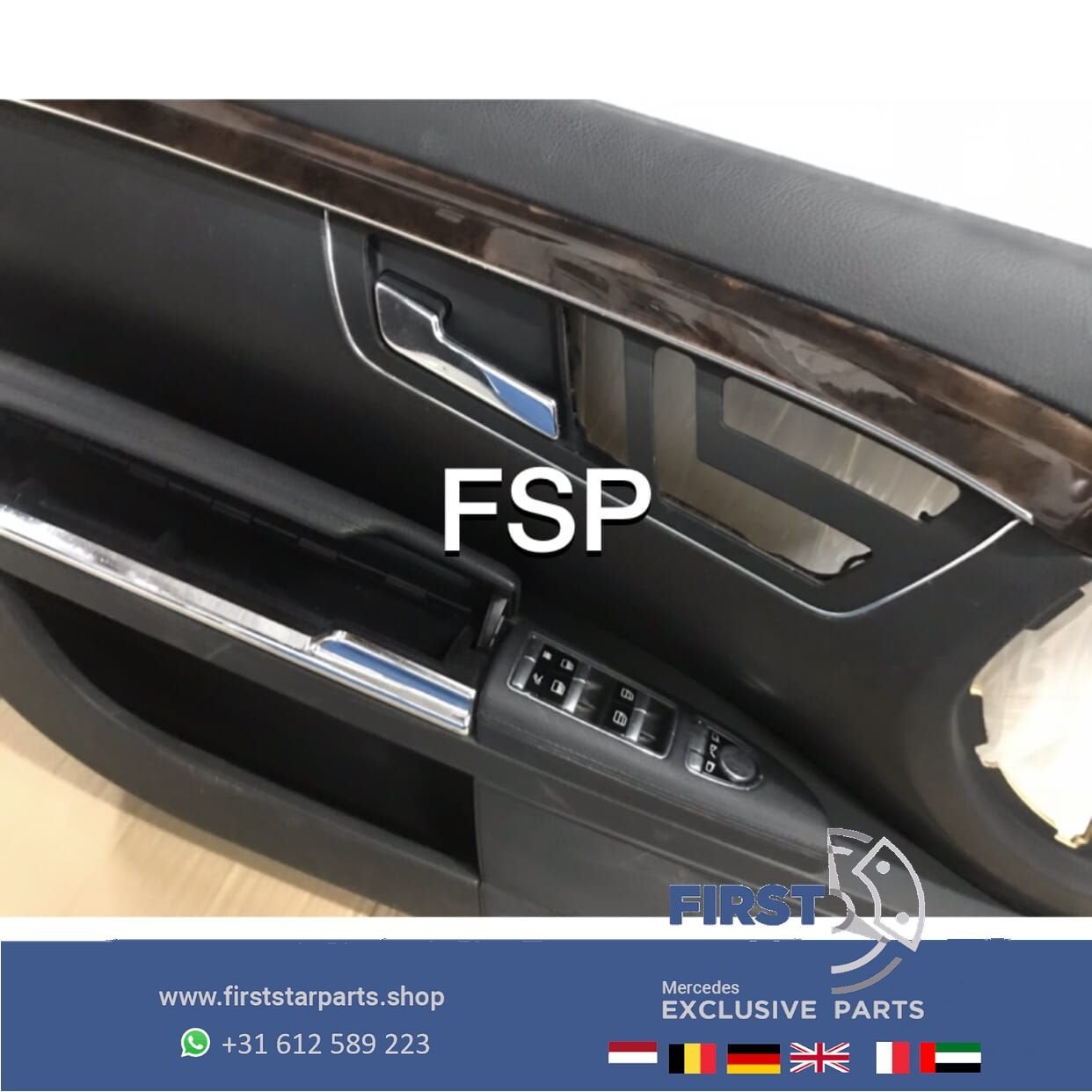 W221 DEURPANEEL SET Mercedes S KLASSE DEUR PANELEN LRVA 4X D, Utilisé, -, -, Enlèvement ou Envoi