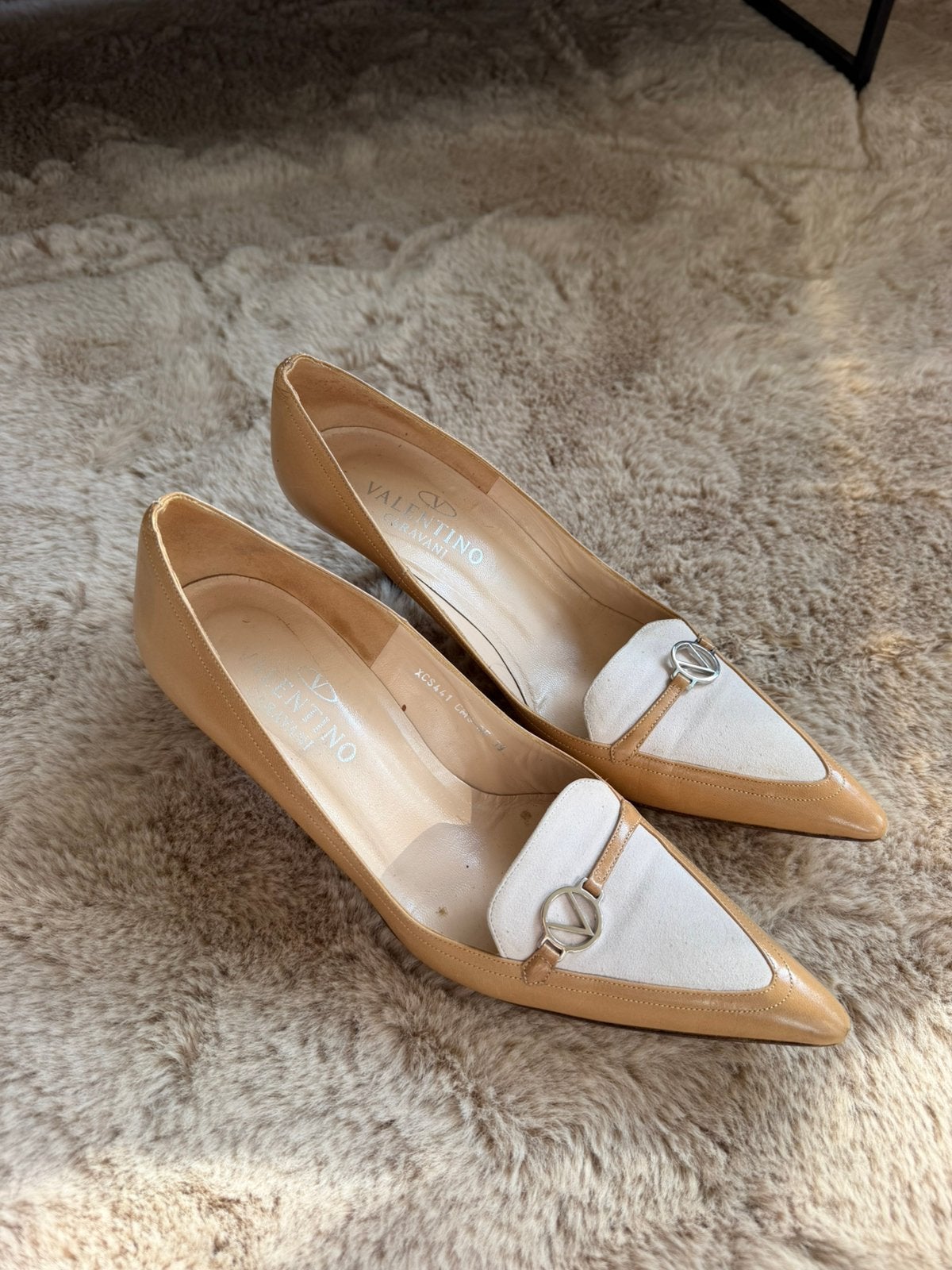 Valentino Garavani leren pumps, Ophalen of Verzenden, Gedragen, Pumps