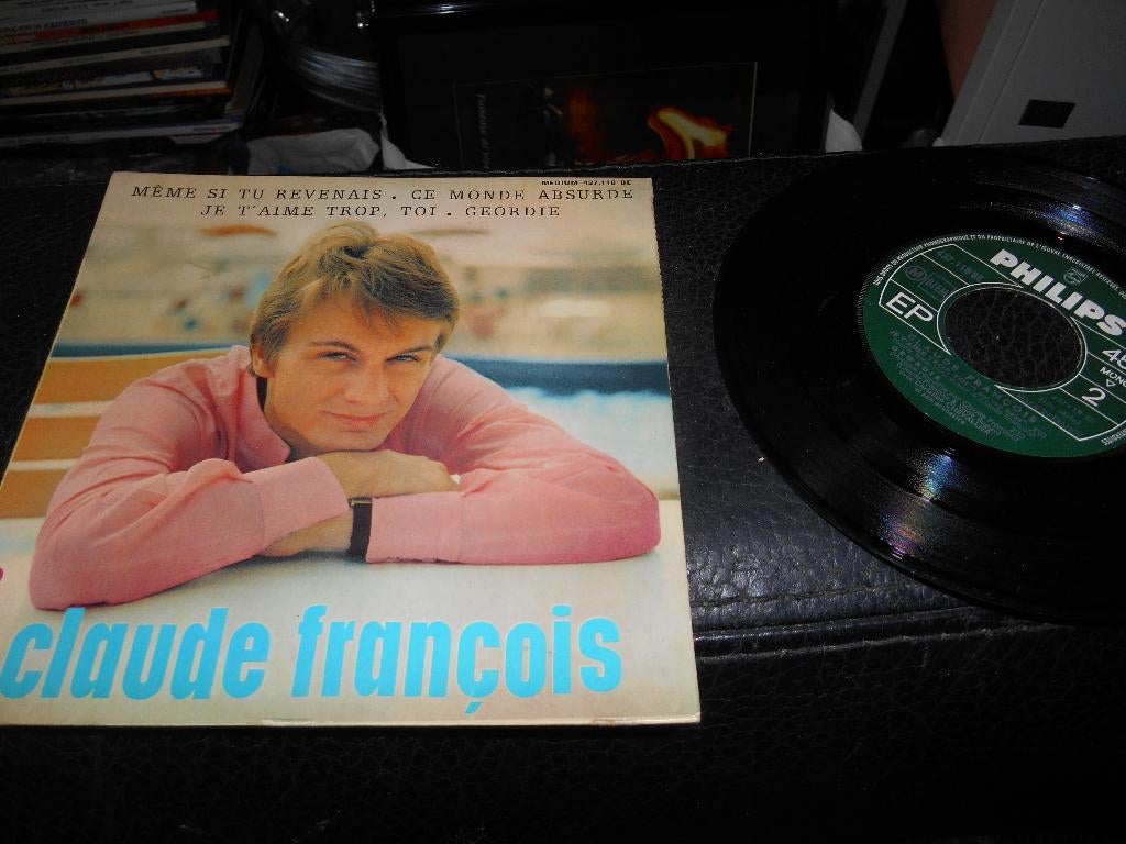 45T 4 pistes Claude François " Même si tu revenais", CD & DVD, Enlèvement ou Envoi