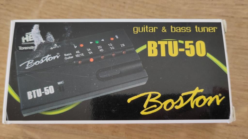 Accordeur pour guitare et basse Boston BTU-50, Enlèvement ou Envoi