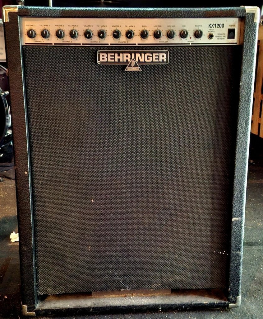 Ampli Synthé Behringer Ultratone KX 1200, Enlèvement, Utilisé, Moins de 500 watts, Ampli clavier