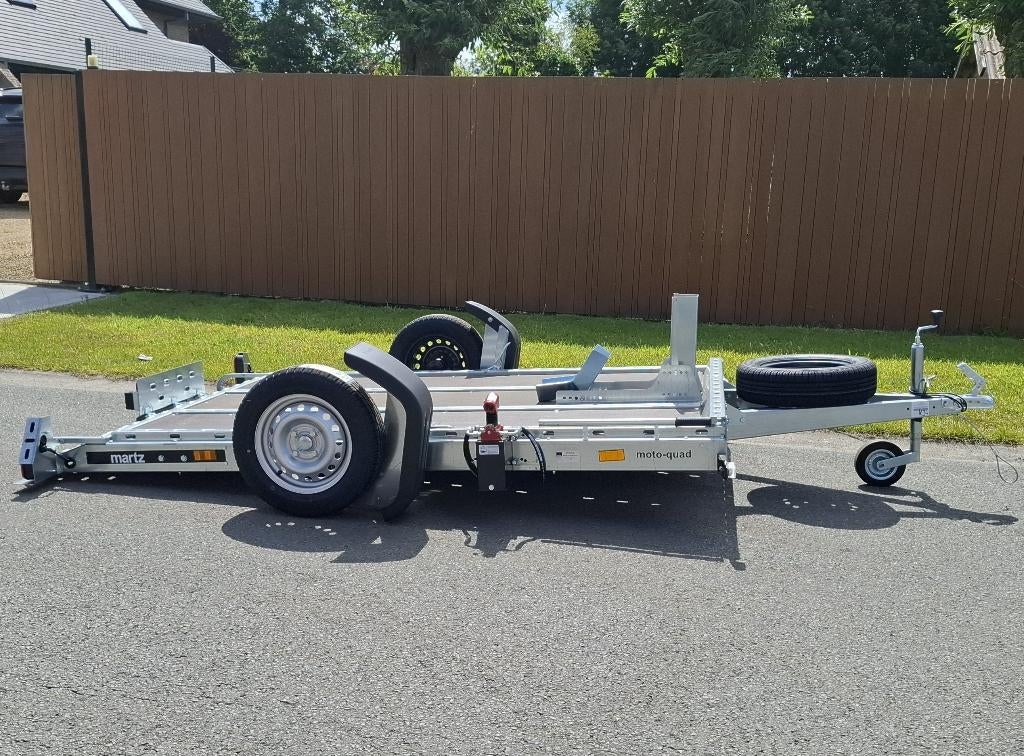 Hydraulisch zakbare moto/quad trailer, Motoren, Overige Motoren, Ophalen
