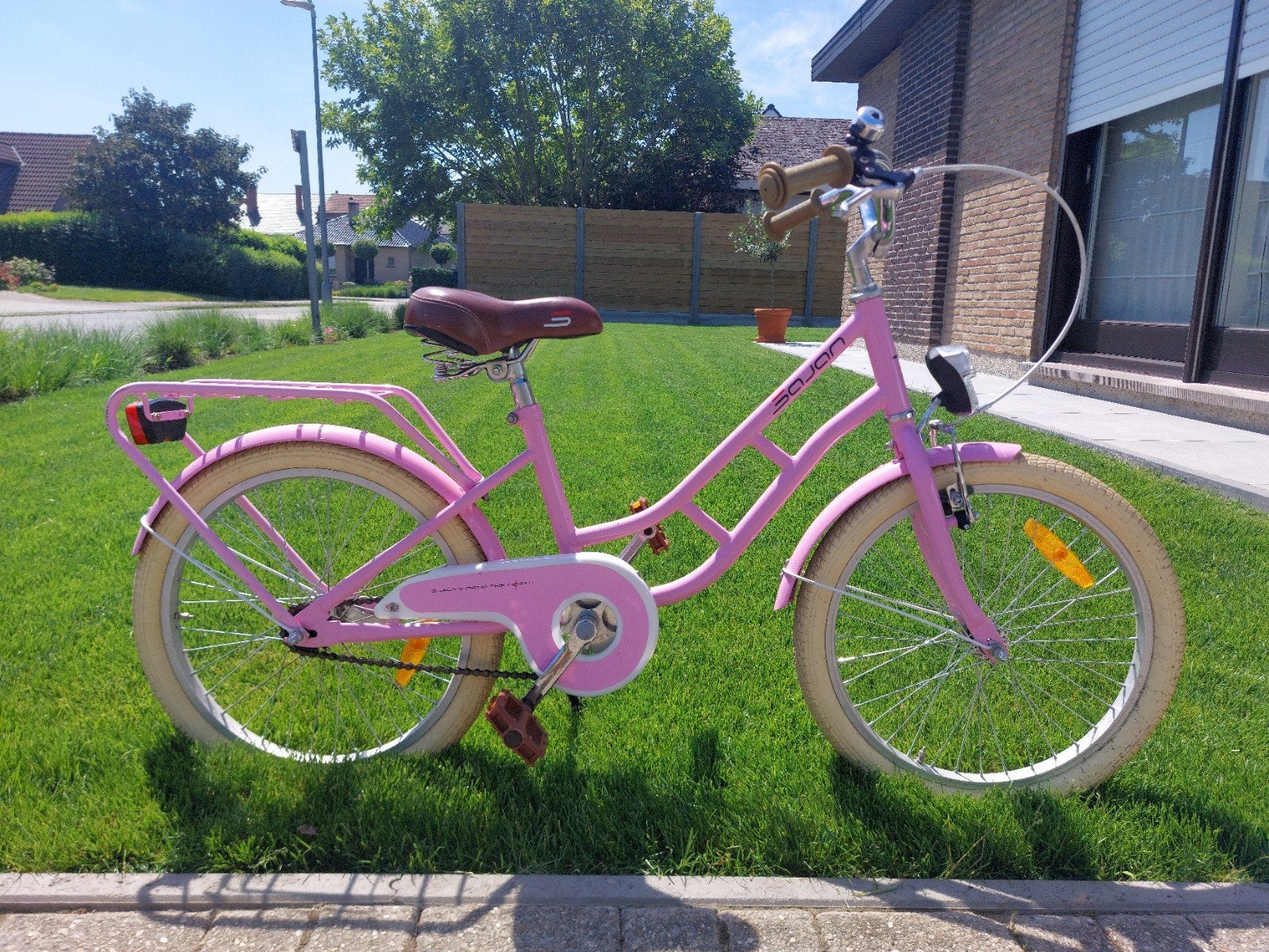 Meisjesfiets 20 inch, Ophalen, Zo goed als nieuw