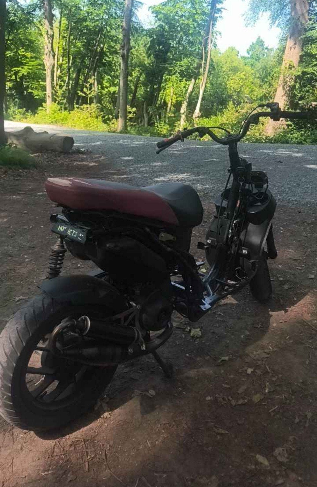 APRILIA SR70 MOTARD, Enlèvement