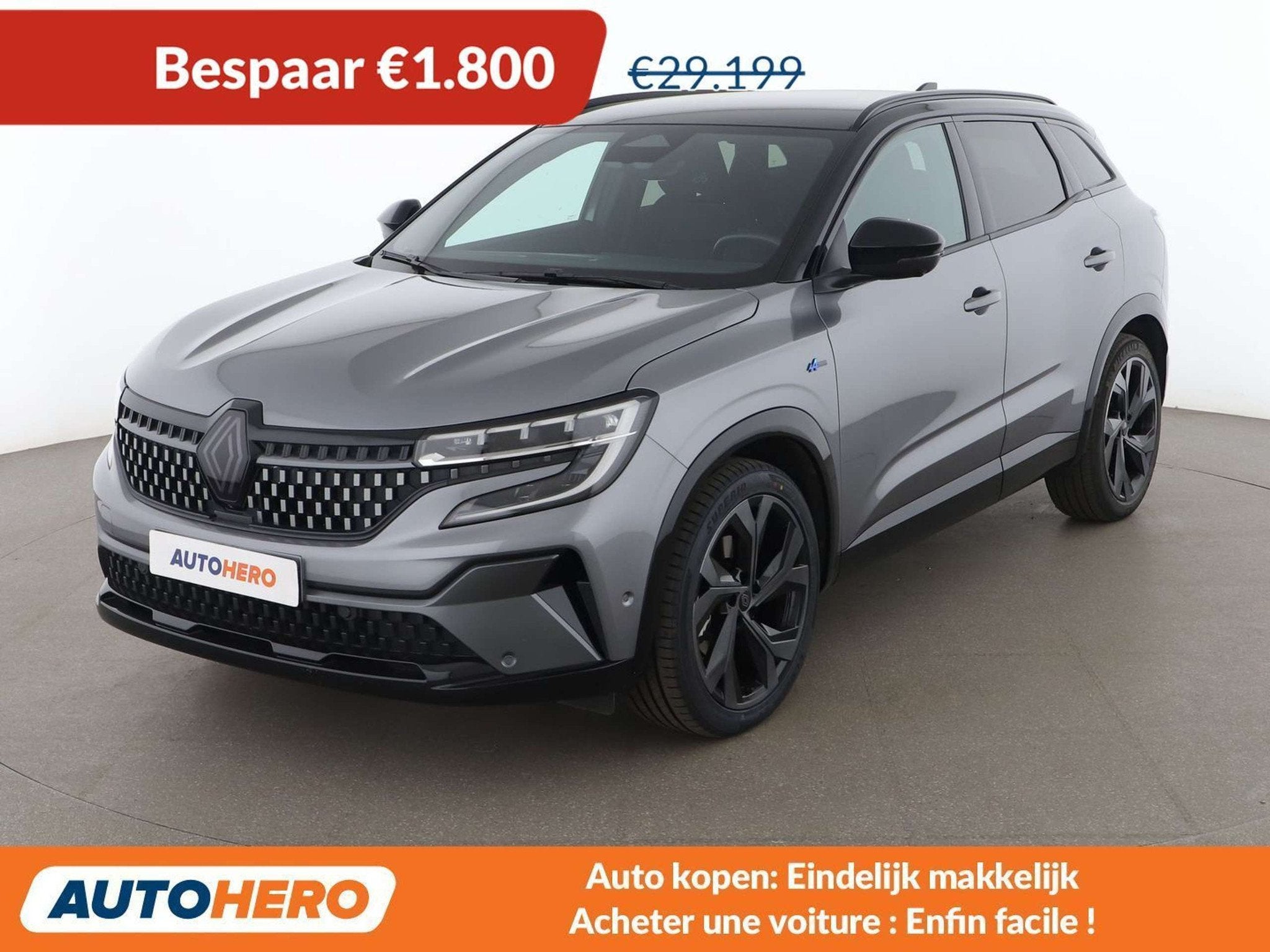 Renault Austral 1.2 Hybrid E-Tech Iconic Esprit Alpine, Autos, Renault, Argent ou Gris, Achat, Euro 6, 200 ch