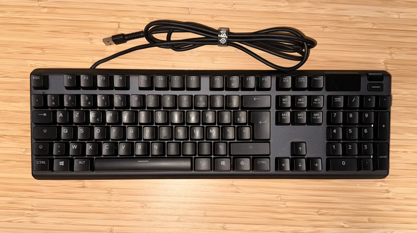 SteelSeries Apex 5 Toetsenbord, Computers en Software, Toetsenborden, Ophalen, Gaming toetsenbord, Azerty, Zo goed als nieuw
