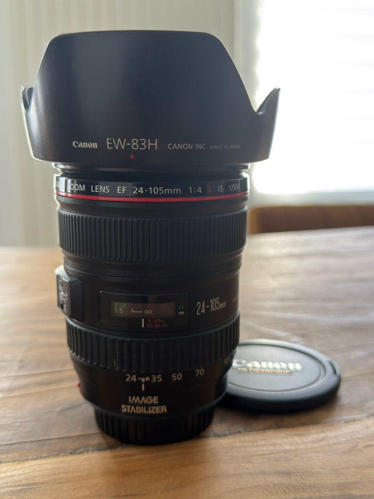 Canon EF 24-105mm f/4L IS USM – Topstaat, Audio, Tv en Foto, Ophalen, Canon, Canon EF, Beeldstabilisatie