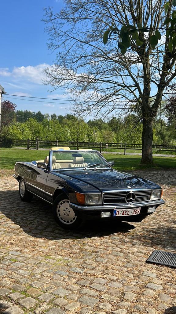 Mercedes SL 280, Automaat, Blauw, Mercedes-Benz, Particulier