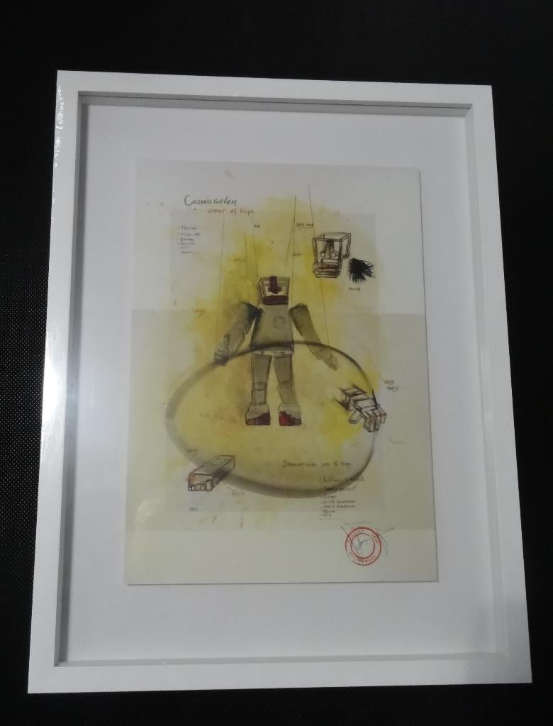 Koen Vanmechelen litho Cosmogolem, Ophalen of Verzenden