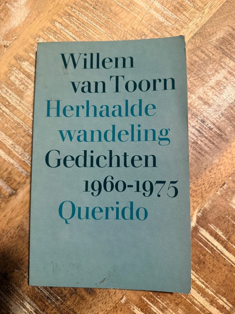 Herhaalde wandeling, gedichten 1960 - 1975 - Willem van T, Gelezen, Willem van Toorn, Ophalen of Verzenden, Eén auteur