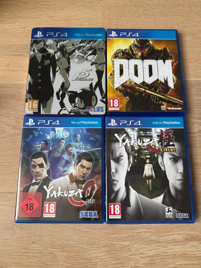 PS4 games - prima staat, 1 speler, Ophalen of Verzenden, Gebruikt, Avontuur en Actie