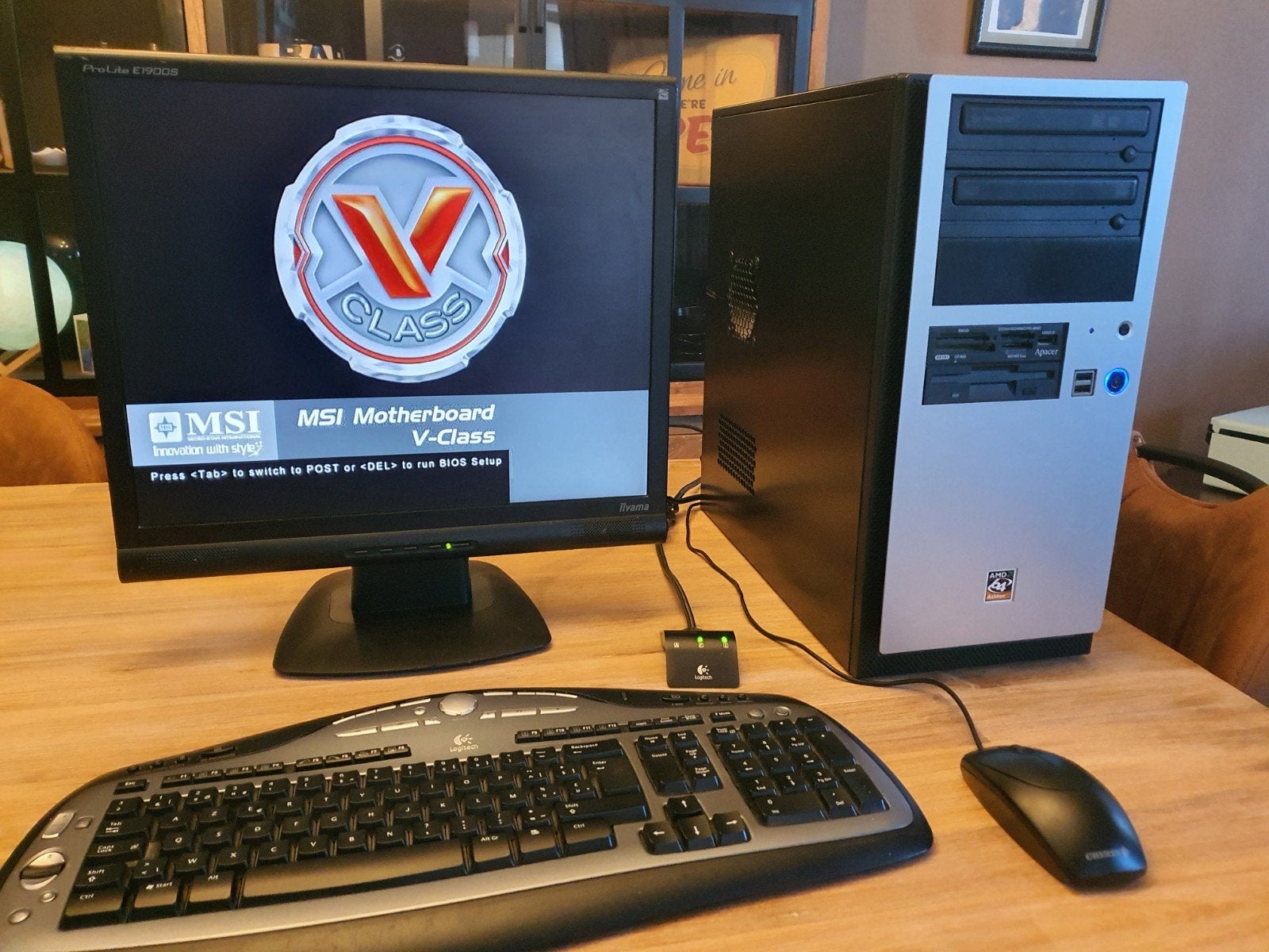 desktop setup Amd64 4000+, Ophalen