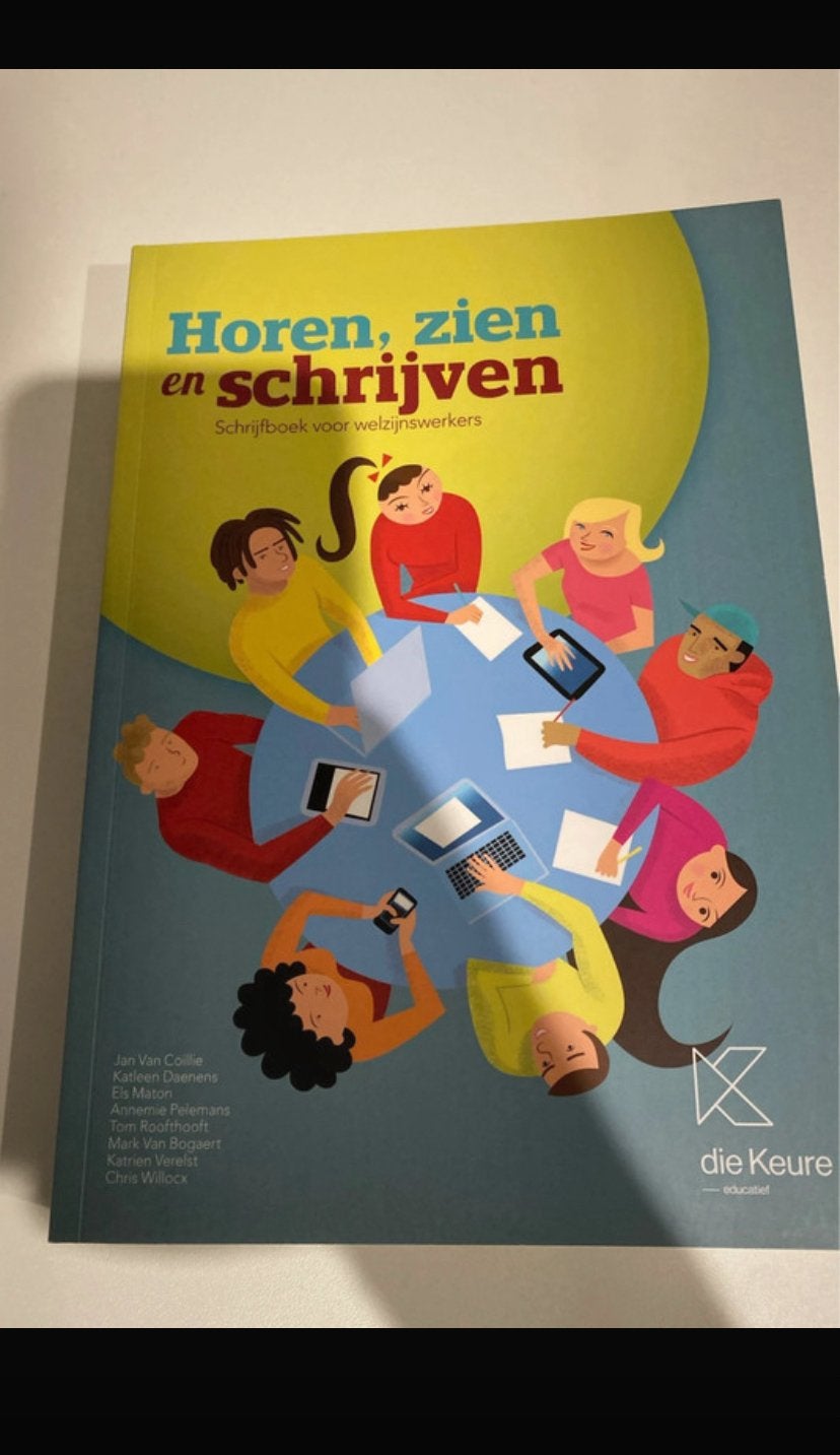Boek; Horen, zien en schrijven, Livres, Enlèvement, Neuf, Autres niveaux, Autres matières
