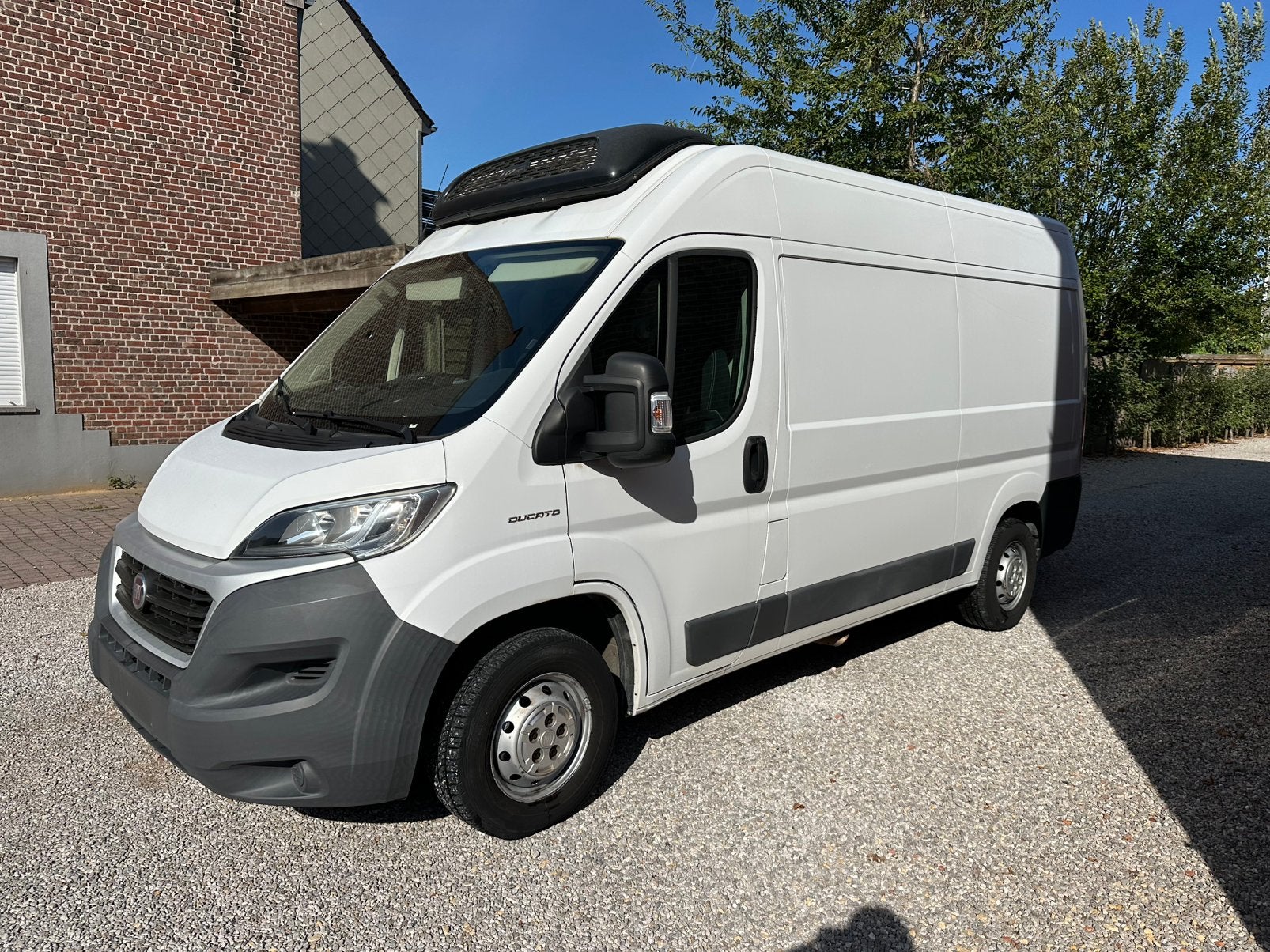 Fiat ducato / thermoking / euro 6 / 240000km, Auto's, Voorwielaandrijving, Stof, Wit, 5 deurs