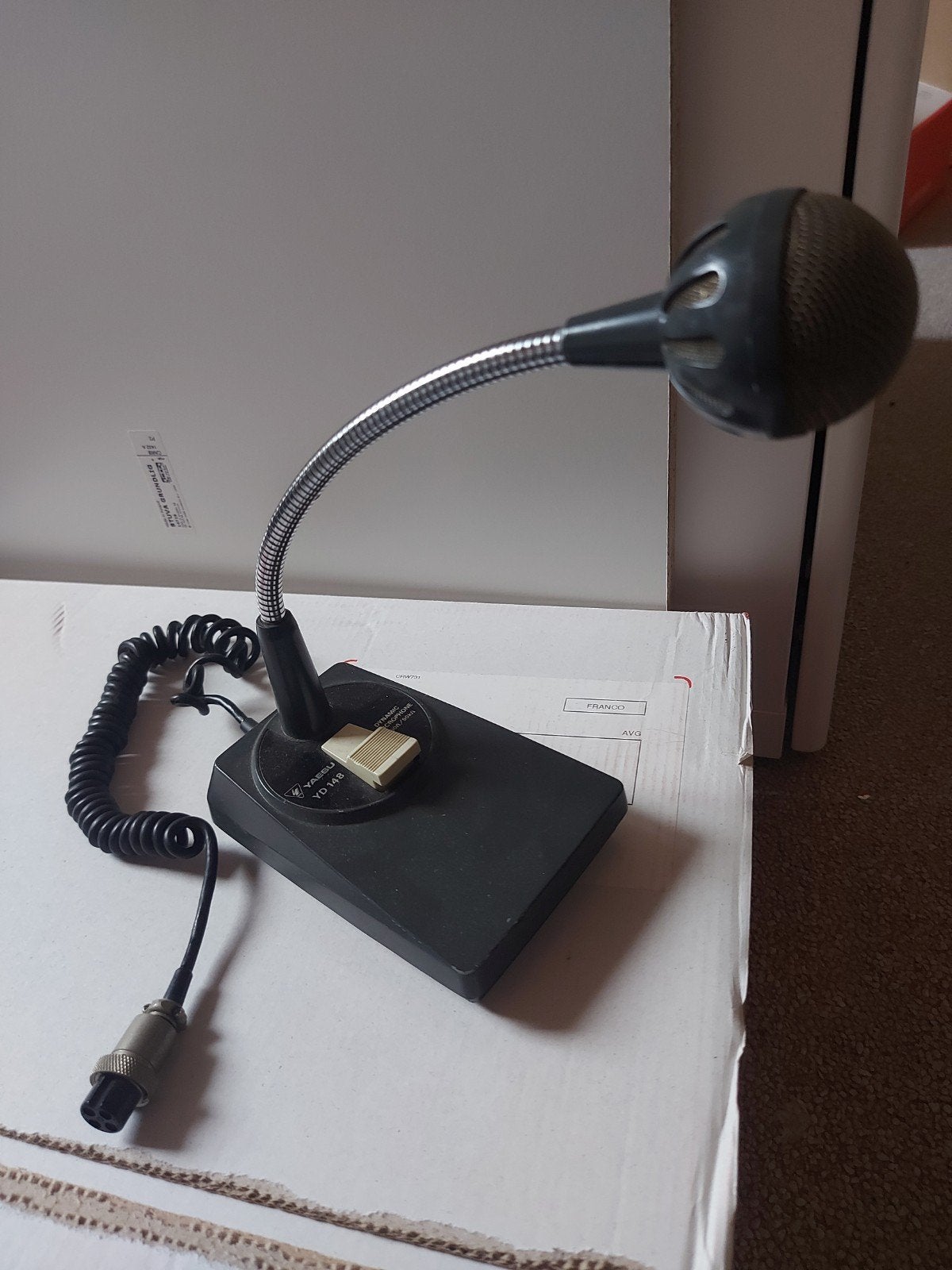 Yaesu YD-148 Microfoon, Telecommunicatie, Ophalen of Verzenden, Gebruikt, Zender en Ontvanger