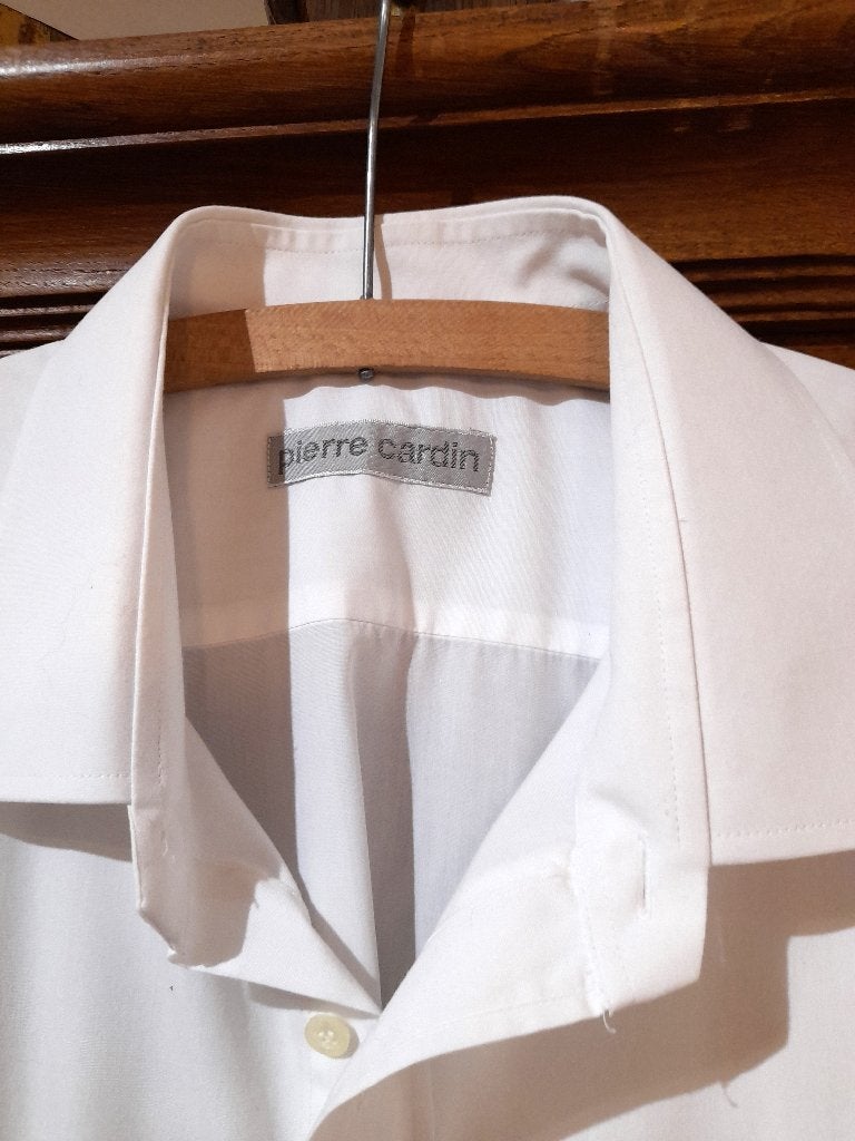 Chemise" Pierre Cardin " + gilet double boutonnage, Tour de cou 43/44 (XL), Enlèvement ou Envoi, Pierre Cardin, Comme neuf