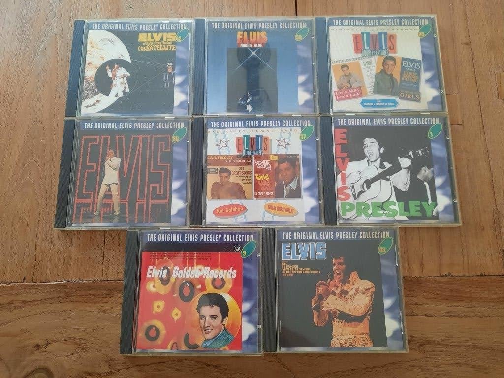 Elvis Presley cd collectie  -Albums, verzamel enz. 22 stuks, Cd's en Dvd's, Ophalen of Verzenden, Gebruikt, Pop, Album