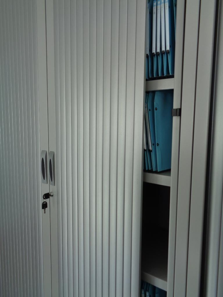 Armoire à portes roulantes en métal - 2 pièces, 25 à 50 cm, 100 à 150 cm, Enlèvement, Utilisé