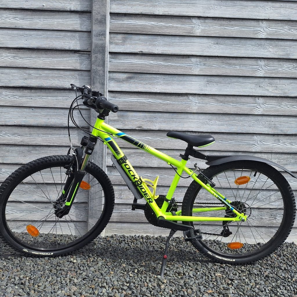 fiets rockrider, Fietsen en Brommers, Fietsen | Jongens, Ophalen, 24 inch, Velgrem, Zo goed als nieuw